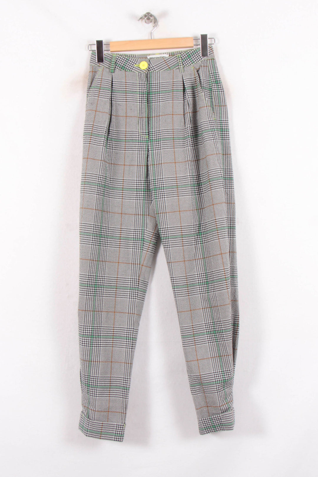 Pantalon Carreaux Gris - Taille XS/34 de la marque Essentiel Antwerp | PARAD82130 - Vendu par Paradigme - Image 2