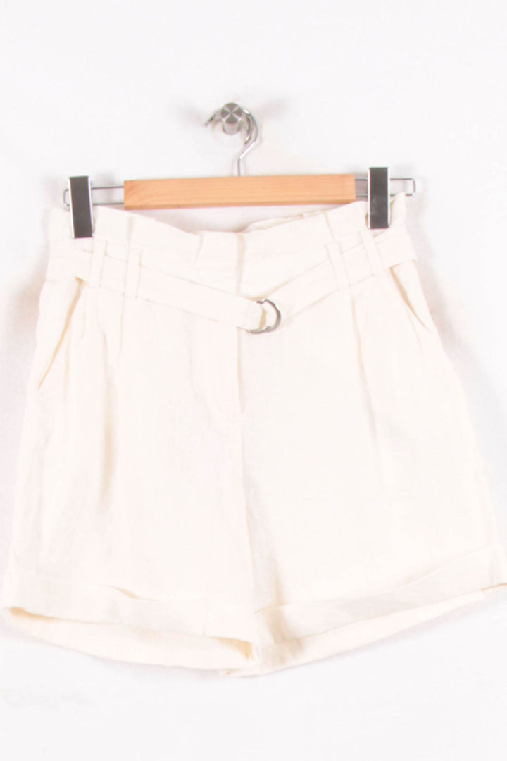 Short Blanc - Taille S/36 de la marque Maison 123 | PARAD82132 - Vendu par Paradigme - Image 2