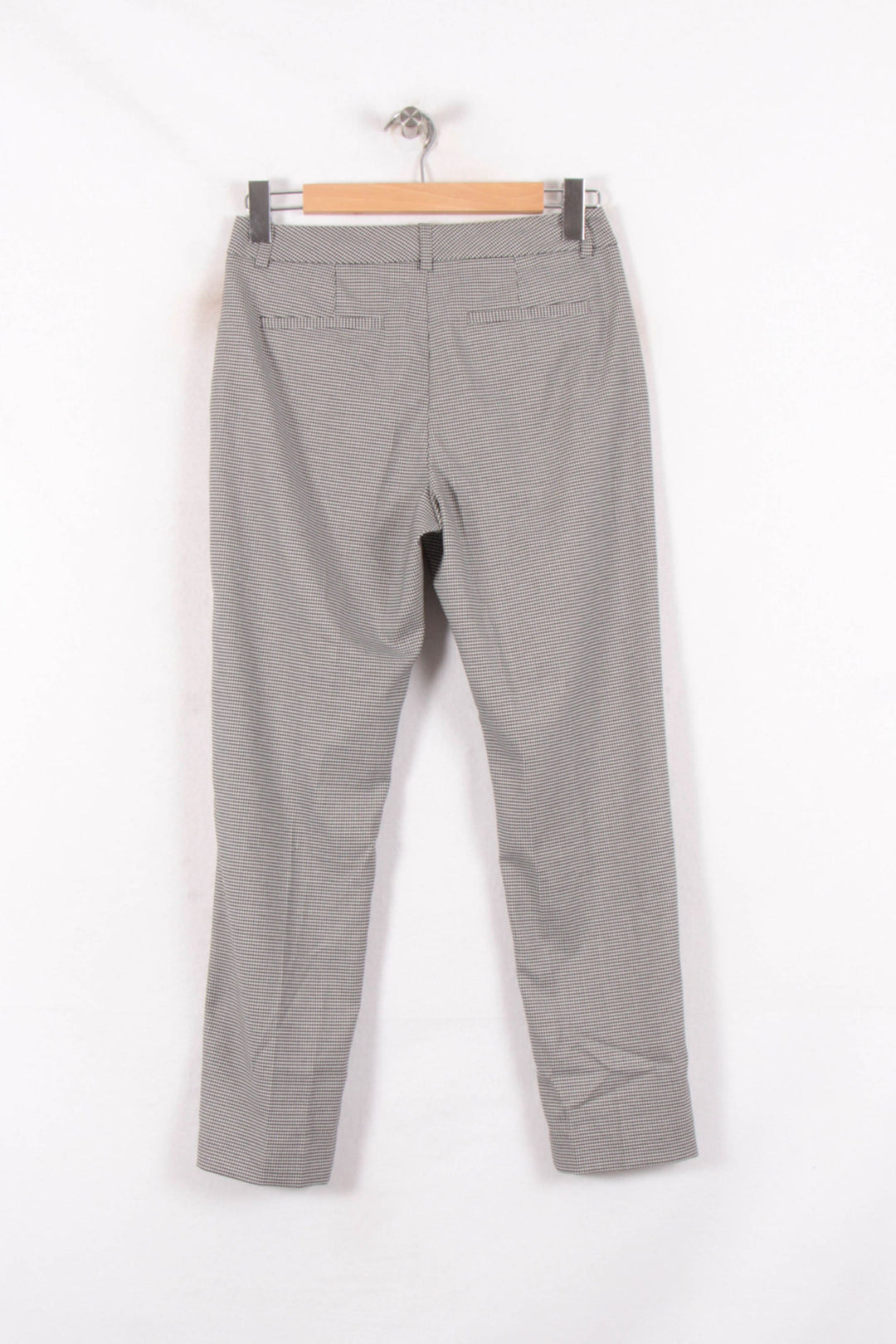 Pantalon Cigarette Gris - Taille S/36 de la marque IKKS | PARAD82137 - Vendu par Paradigme - Image 4