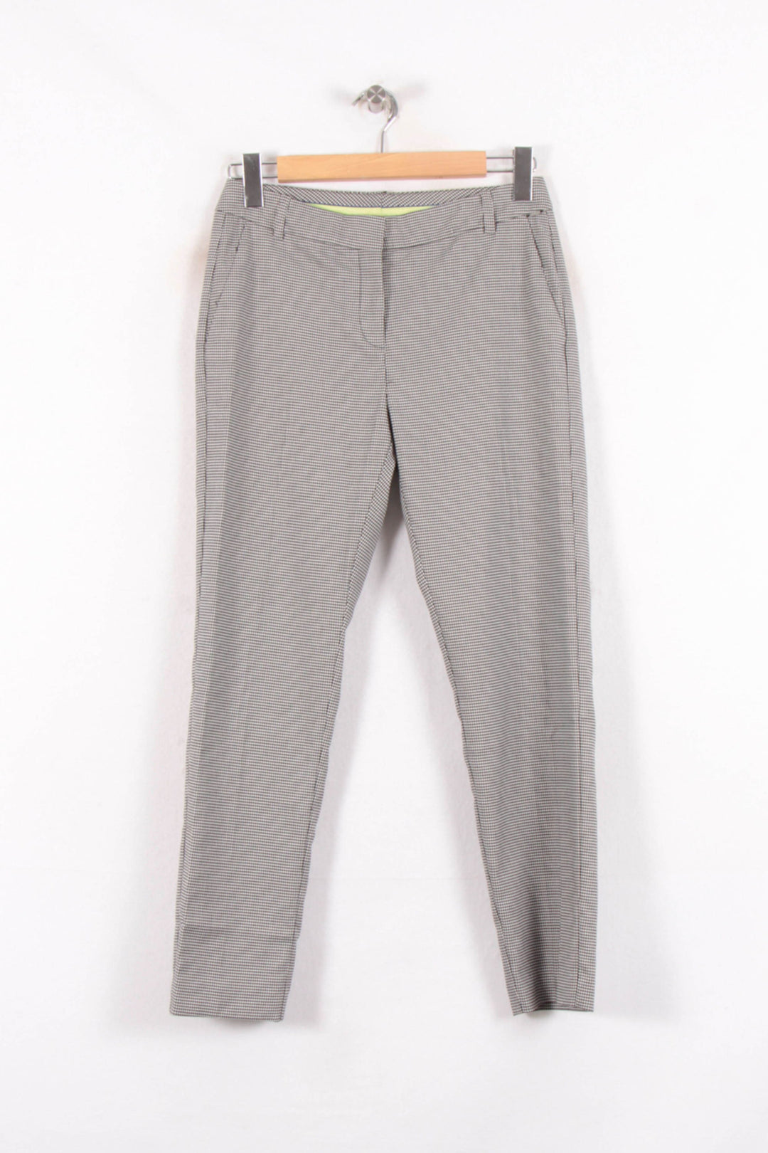 Pantalon Cigarette Gris - Taille S/36 de la marque IKKS | PARAD82137 - Vendu par Paradigme - Image 2