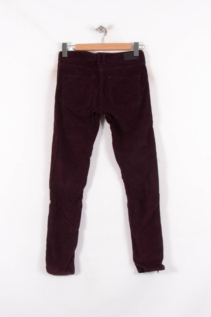Pantalon Violet - Taille S/36 de la marque Sandro | PARAD82139 - Vendu par Paradigme - Image 4
