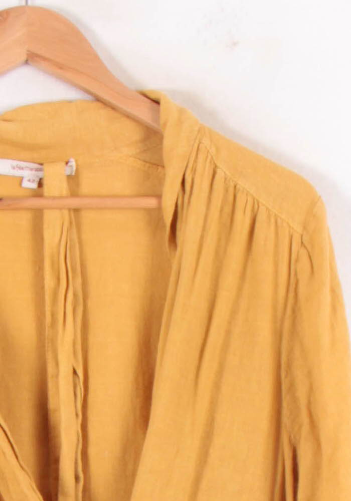 Robe Jaune - Taille XL/42 de la marque La Fée Maraboutée | PARAD82146 - Vendu par Paradigme - Image 3