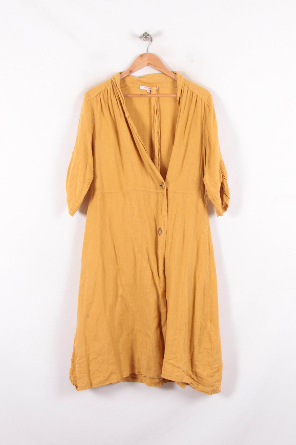 Robe Jaune - Taille XL/42 de la marque La Fée Maraboutée | PARAD82146 - Vendu par Paradigme - Image 2