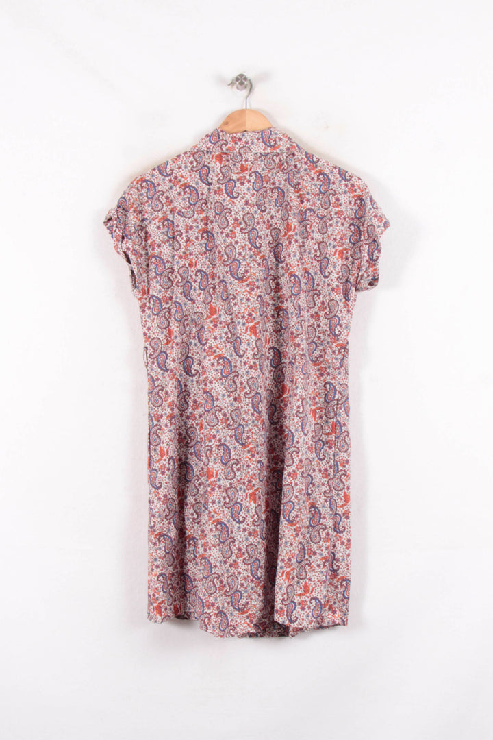 Robe Rouge et Bleu - Taille XL/42 de la marque La Fée Maraboutée | PARAD82148 - Vendu par Paradigme - Image 4