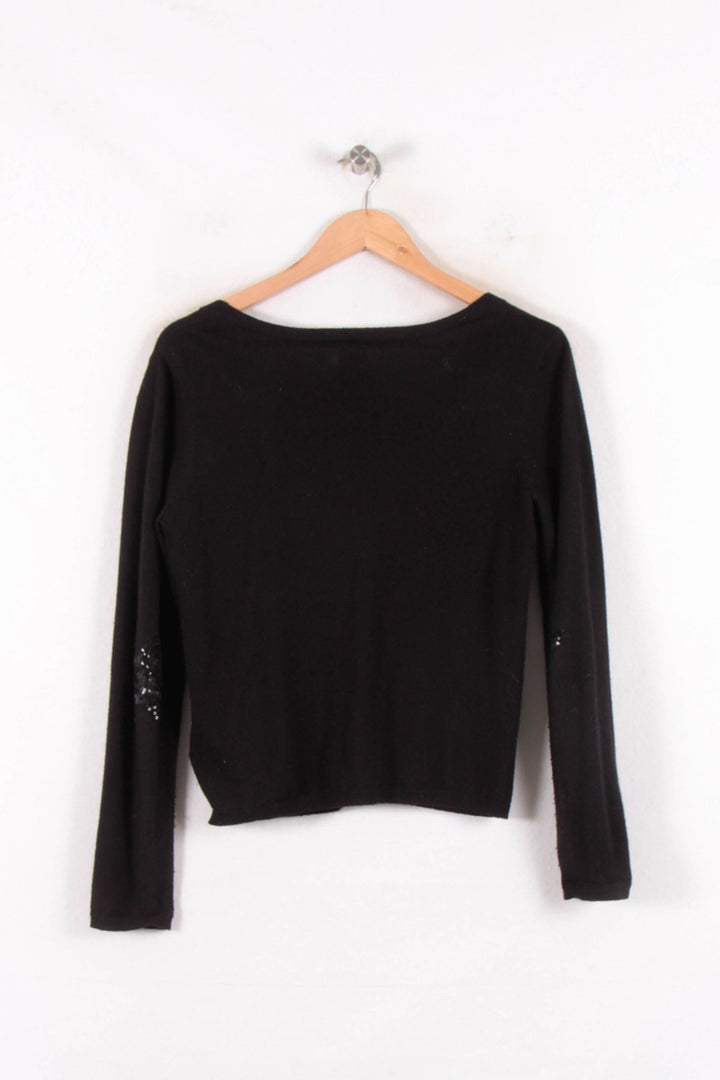 Cardigan Noir - Taille S/36 de la marque Des petits hauts | PARAD82151 - Vendu par Paradigme - Image 4