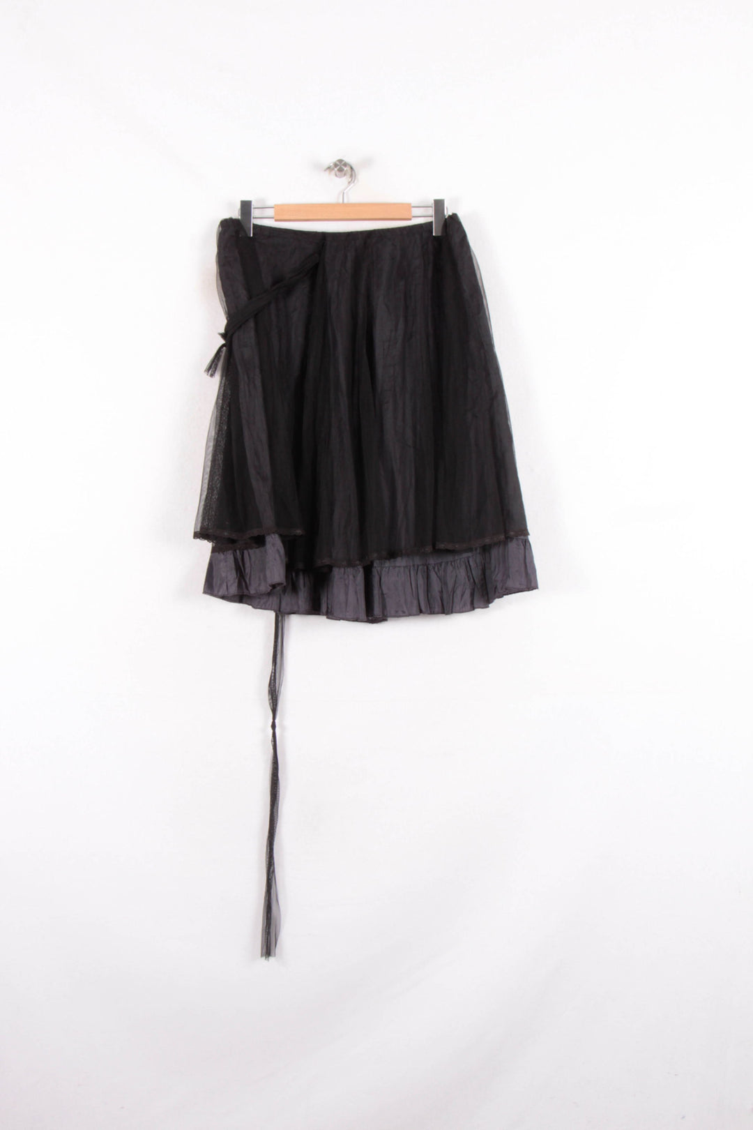 Jupe Volantée Noire - Taille XXL/44 de la marque La Fée Maraboutée | PARAD82157 - Vendu par Paradigme - Image 4
