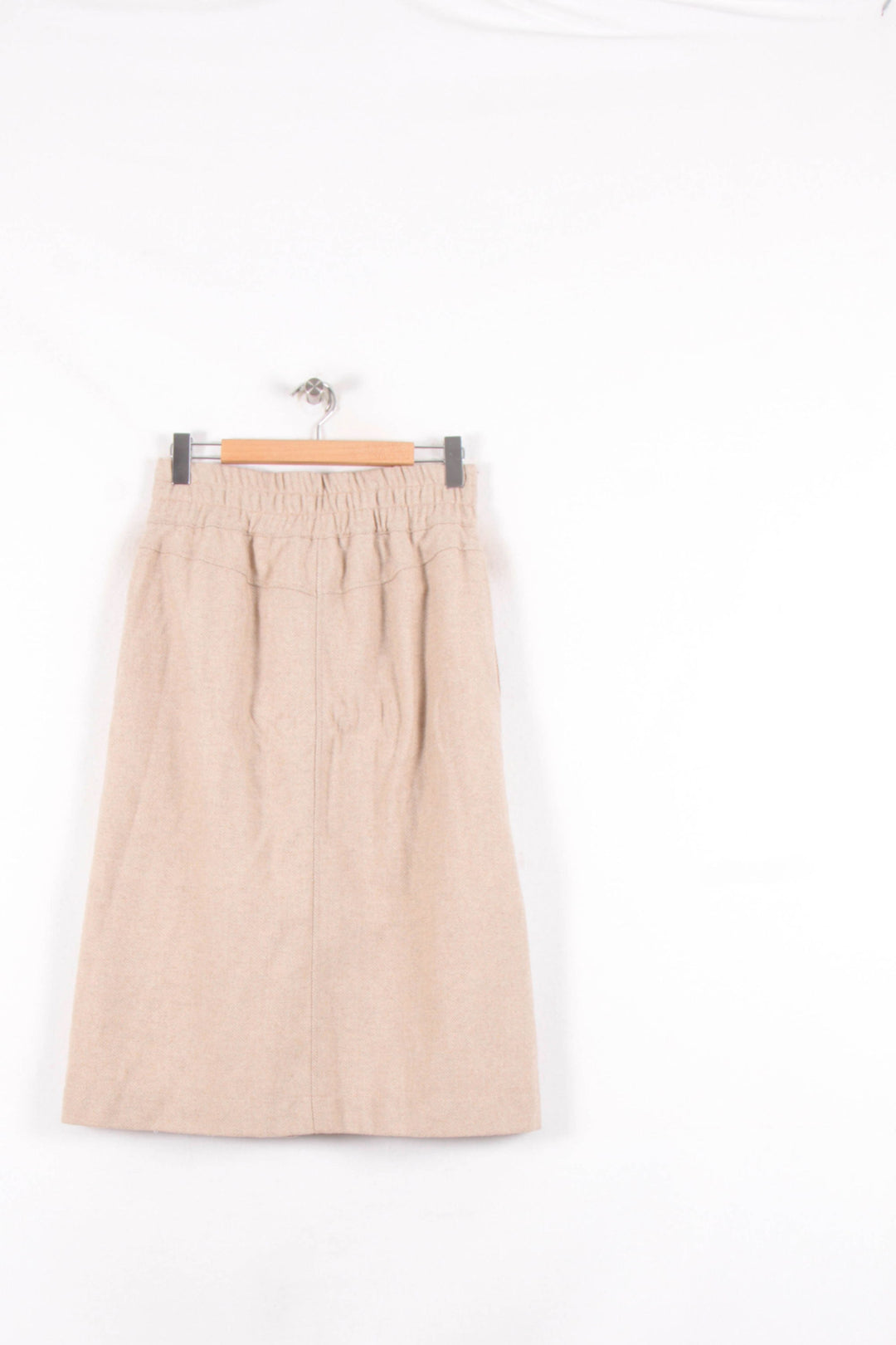 Jupe Midi Beige - Taille XL/42 de la marque La Fée Maraboutée | PARAD82158 - Vendu par Paradigme - Image 4