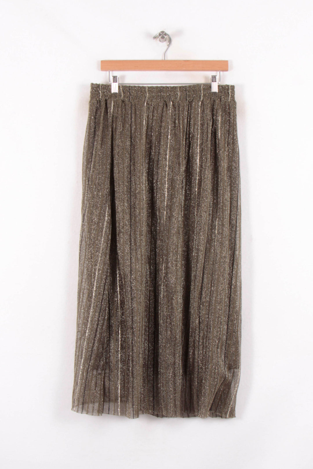 Jupe Plissée Verte - Taille XL/42 de la marque La Fée Maraboutée | PARAD82159 - Vendu par Paradigme - Image 4