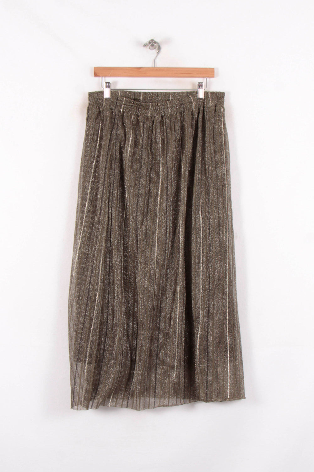 Jupe Plissée Verte - Taille XL/42 de la marque La Fée Maraboutée | PARAD82159 - Vendu par Paradigme - Image 2