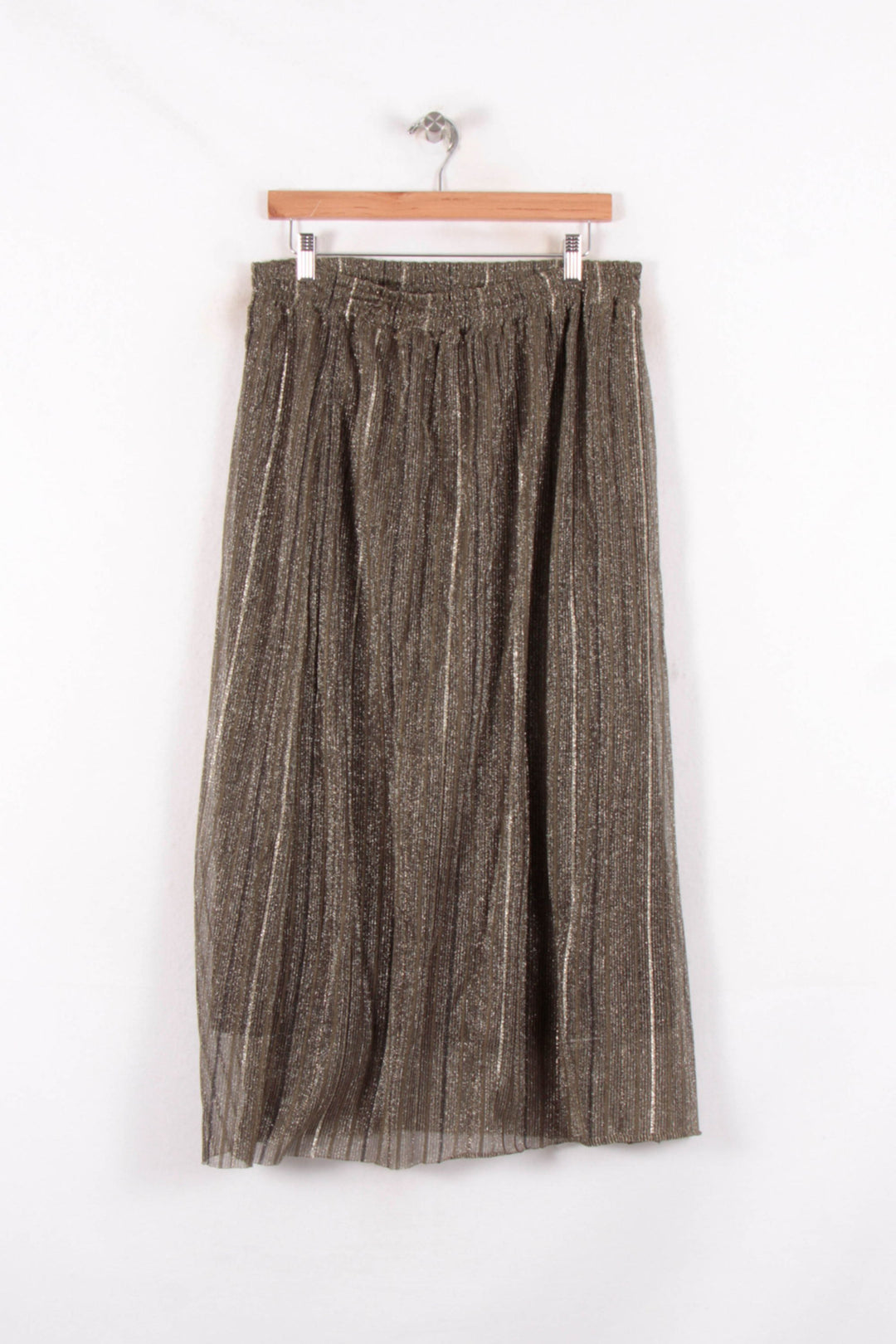 Jupe Plissée Verte - Taille XL/42 de la marque La Fée Maraboutée | PARAD82159 - Vendu par Paradigme - Image 2