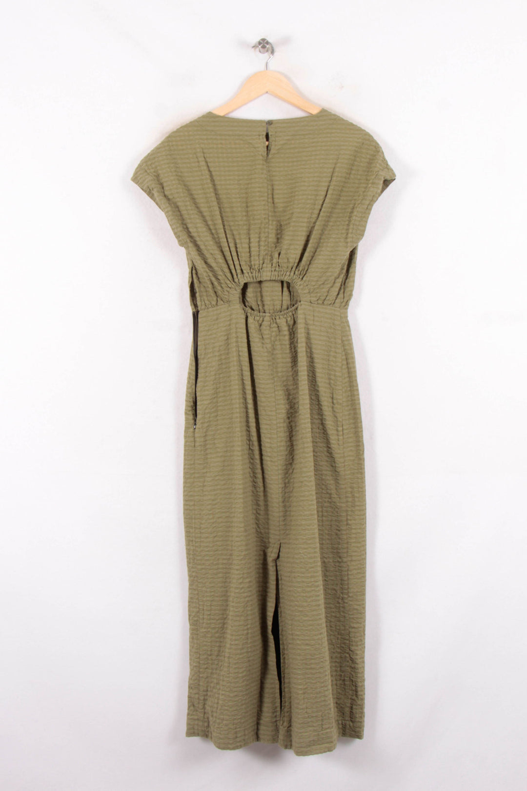 Robe Longue Verte - Taille S/36 de la marque Claudie Pierlot | PARAD82165 - Vendu par Paradigme - Image 4