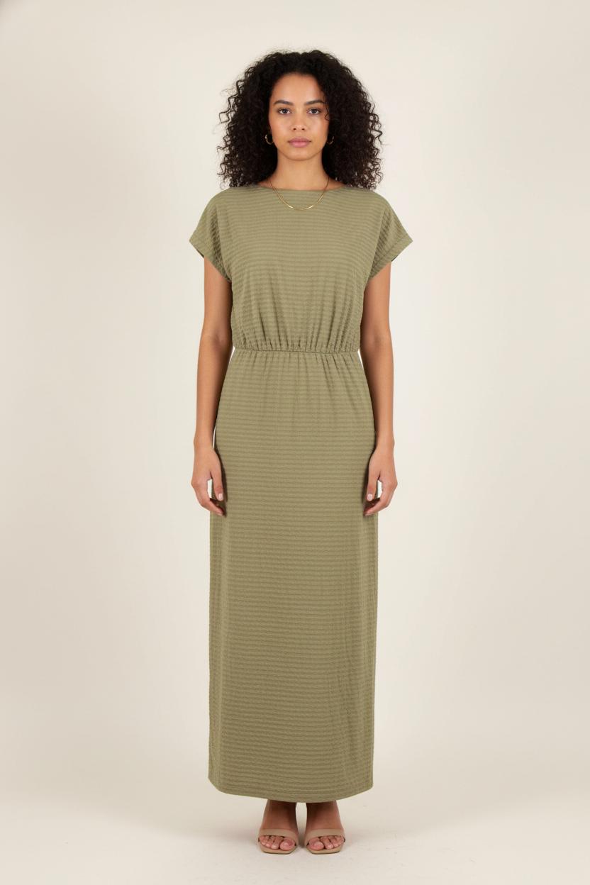 Robe Longue Verte - Taille S/36 de la marque Claudie Pierlot | PARAD82165 - Vendu par Paradigme - Image 1