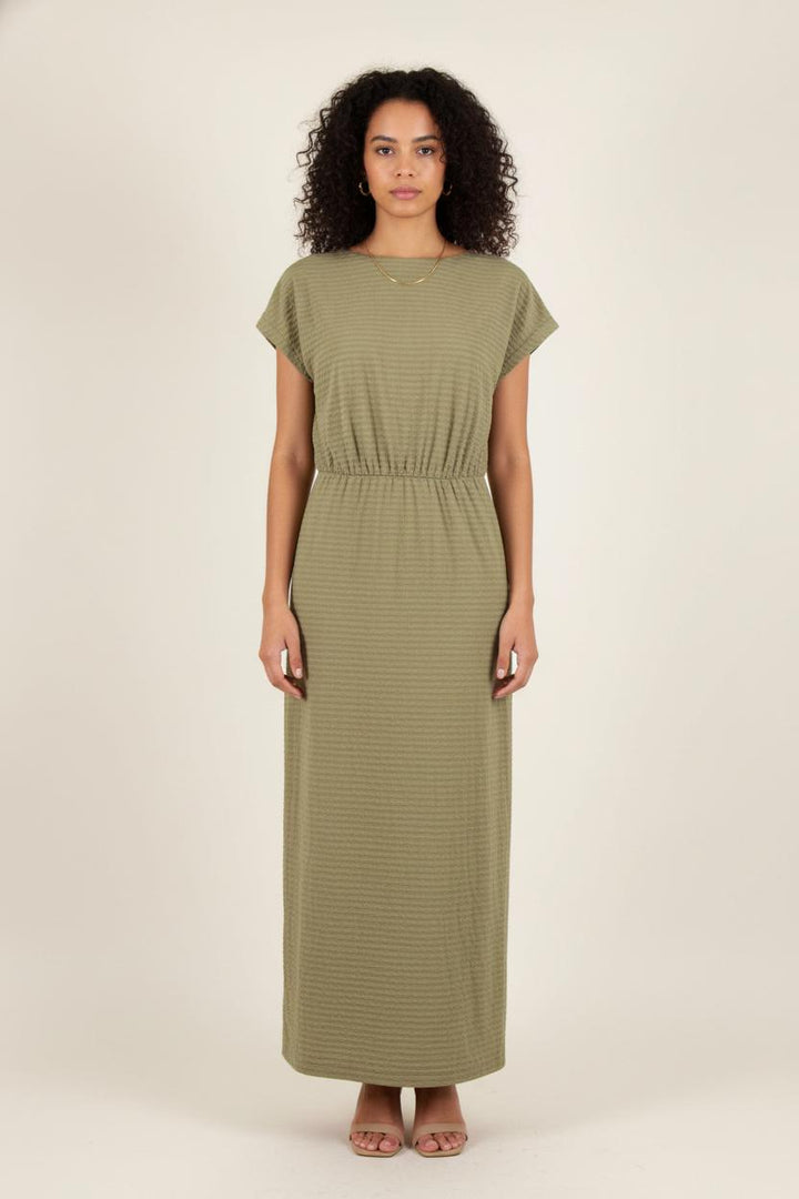 Robe Longue Verte - Taille S/36 de la marque Claudie Pierlot | PARAD82165 - Vendu par Paradigme - Image 1