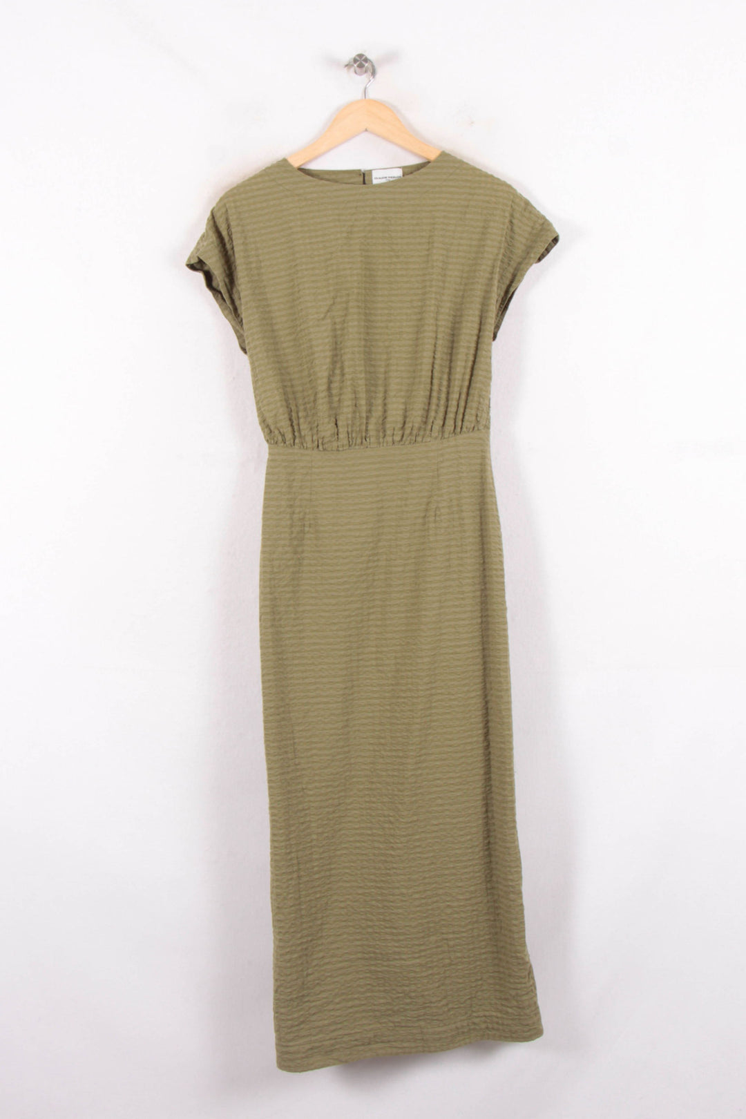 Robe Longue Verte - Taille S/36 de la marque Claudie Pierlot | PARAD82165 - Vendu par Paradigme - Image 2