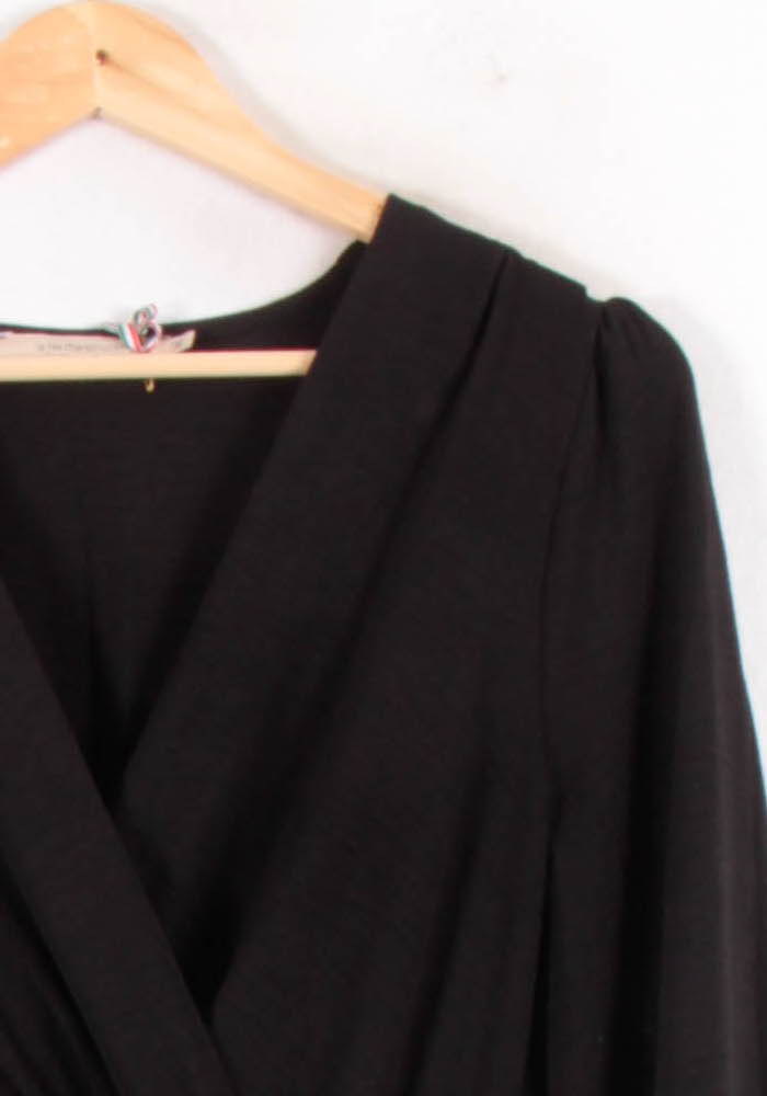 Robe Longue Noire - Taille S/36 de la marque La Fée Maraboutée | PARAD82168 - Vendu par Paradigme - Image 3