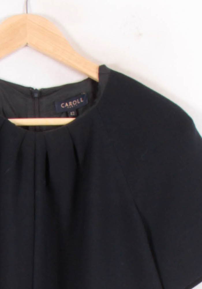 Robe Midi Noire - Taille XL/42 de la marque Caroll | PARAD82178 - Vendu par Paradigme - Image 3