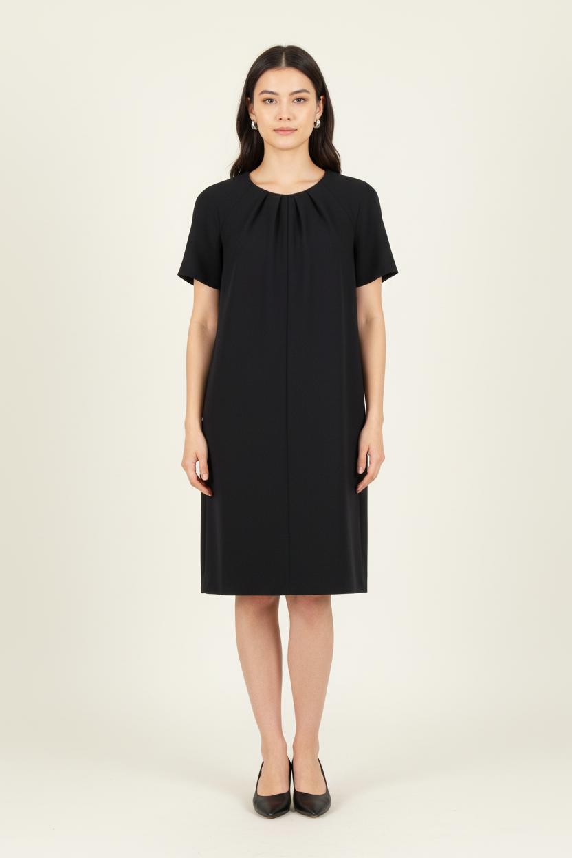 Robe Midi Noire - Taille XL/42 de la marque Caroll | PARAD82178 - Vendu par Paradigme - Image 1