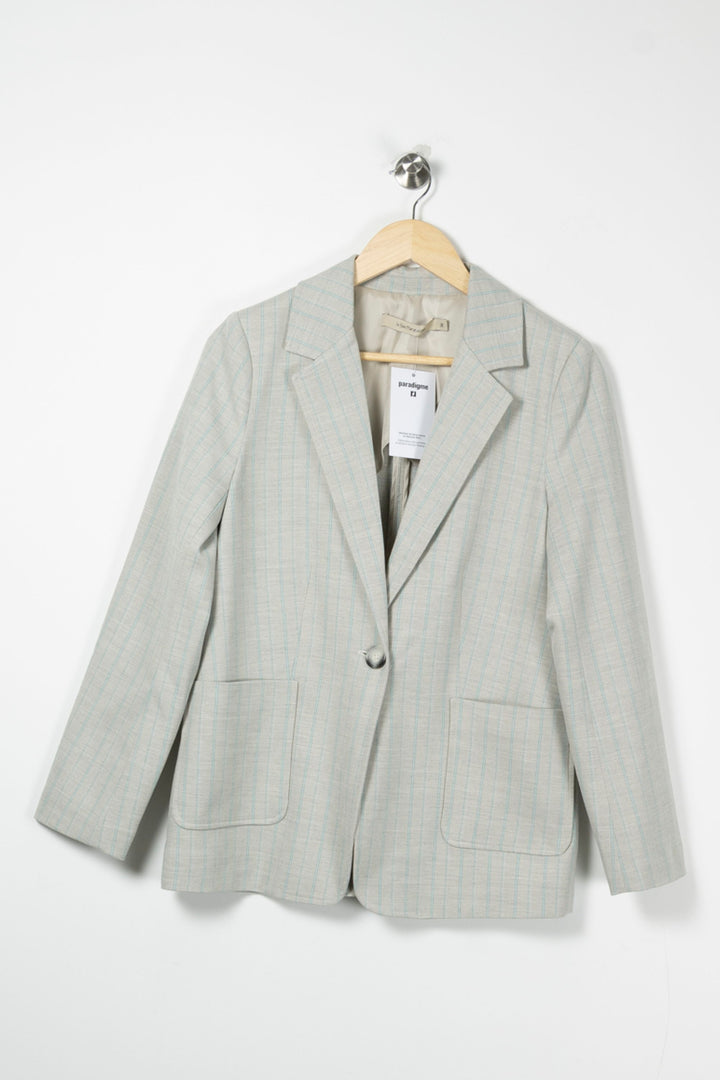 Blazer Gris - Taille S/36 de la marque La Fée Maraboutée | PARAD82189 - Vendu par Paradigme - Image 2