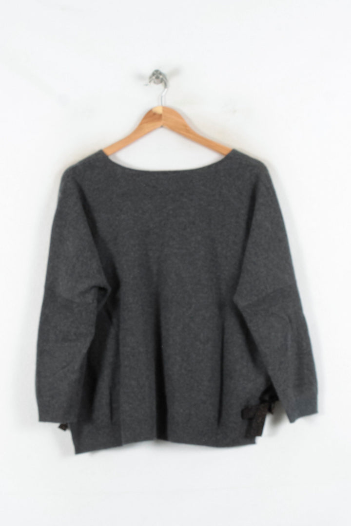 Pull Gris - Taille S/36 de la marque Des petits hauts | PARAD82196 - Vendu par Paradigme - Image 4