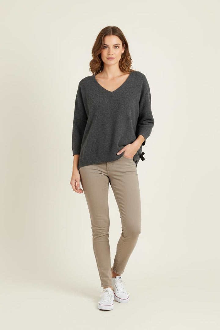 Pull Gris - Taille S/36 de la marque Des petits hauts | PARAD82196 - Vendu par Paradigme - Image 1