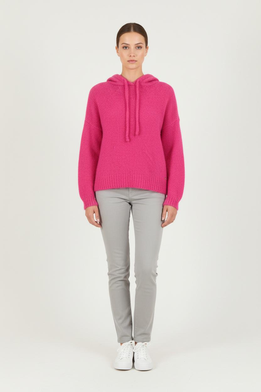 Sweat À Capuche Rose - Taille S/36 de la marque Des petits hauts | PARAD82199 - Vendu par Paradigme - Image 1