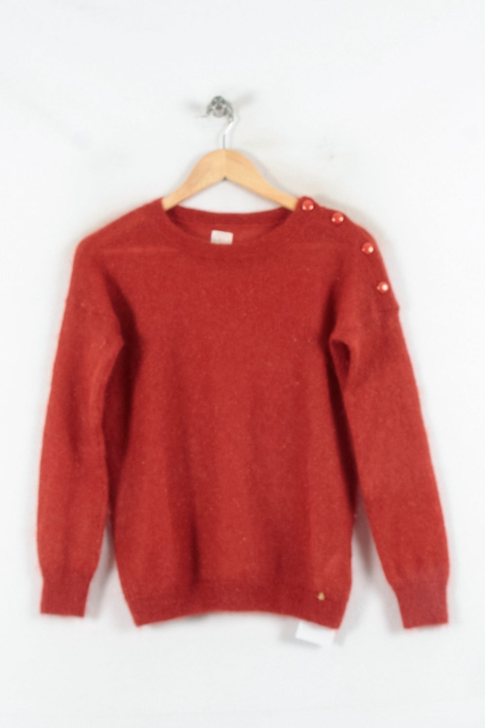 Pull Bordeaux - Taille S/36 de la marque Des petits hauts | PARAD82200 - Vendu par Paradigme - Image 2