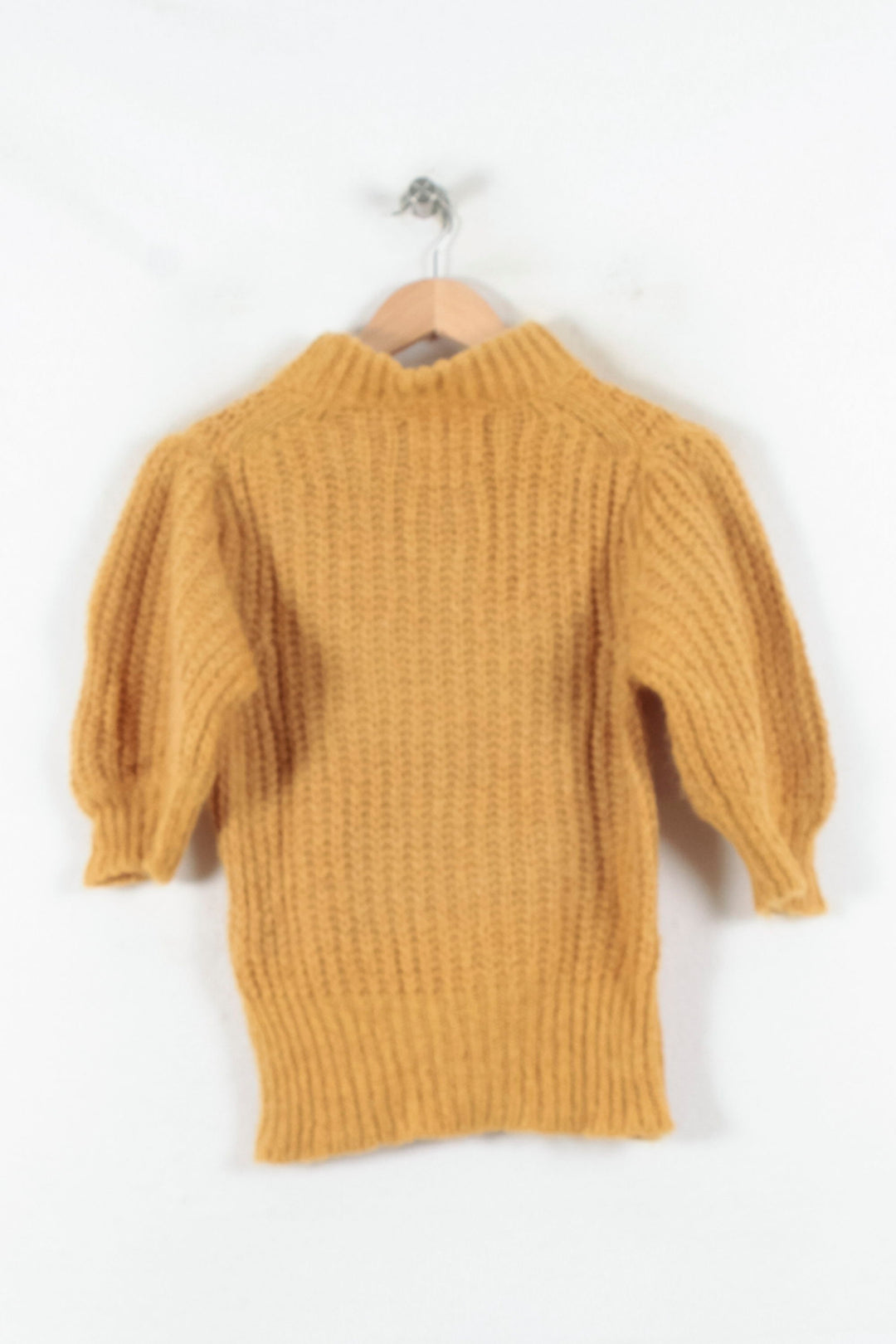 Pull Jaune - Taille XS/34 de la marque ba&sh | PARAD82203 - Vendu par Paradigme - Image 4
