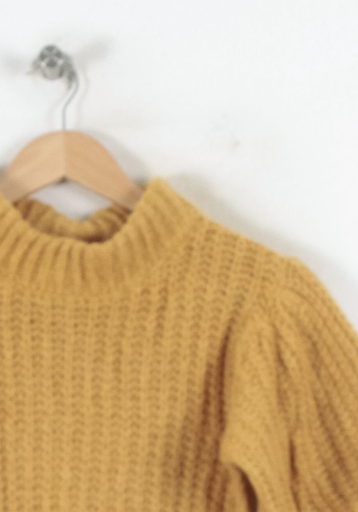 Pull Jaune - Taille XS/34 de la marque ba&sh | PARAD82203 - Vendu par Paradigme - Image 3