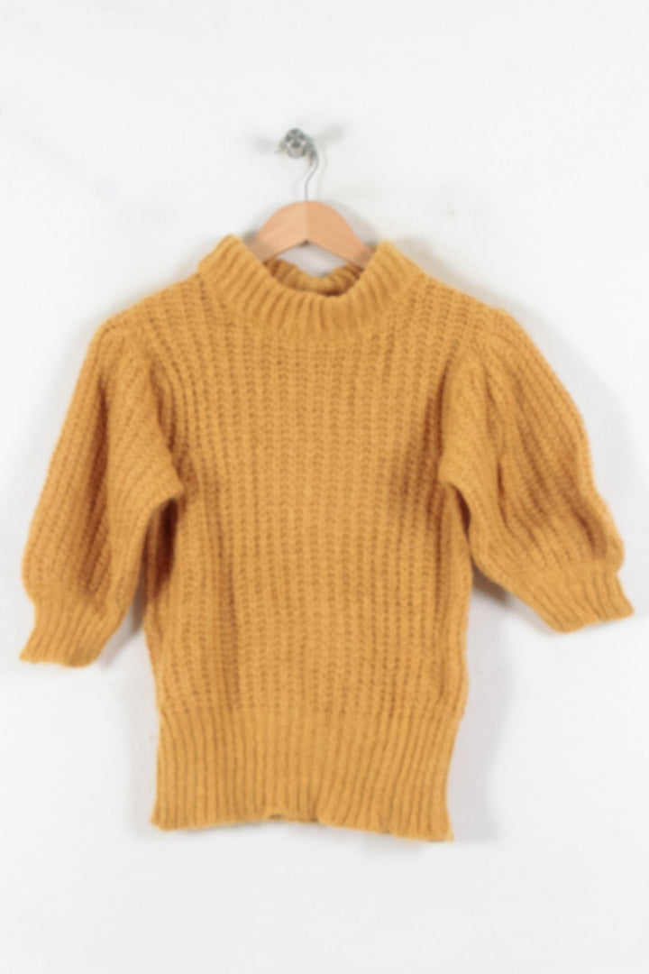 Pull Jaune - Taille XS/34 de la marque ba&sh | PARAD82203 - Vendu par Paradigme - Image 2