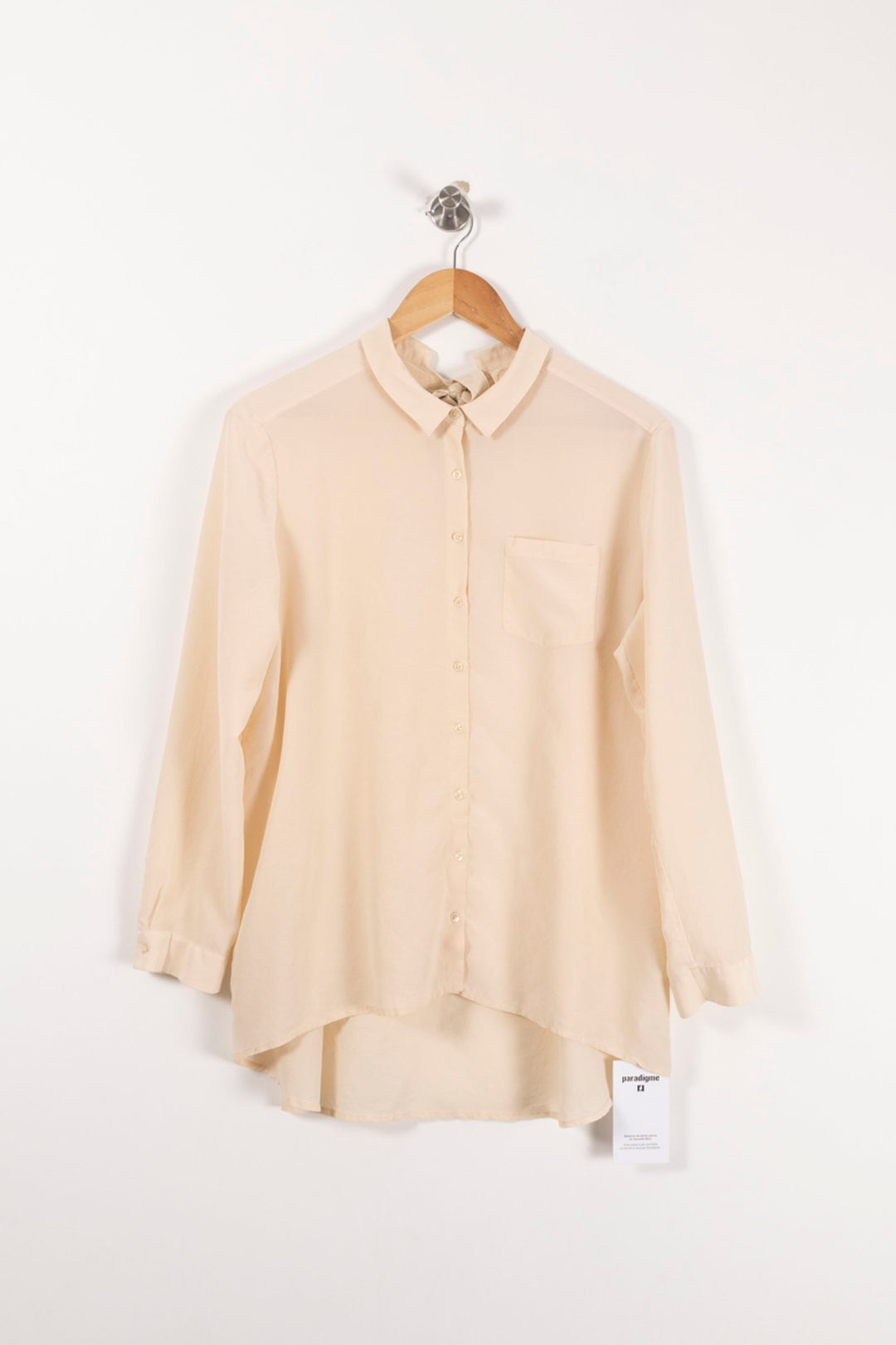 Chemise Beige - Taille S/36 de la marque Des petits hauts | PARAD82207 - Vendu par Paradigme - Image 2