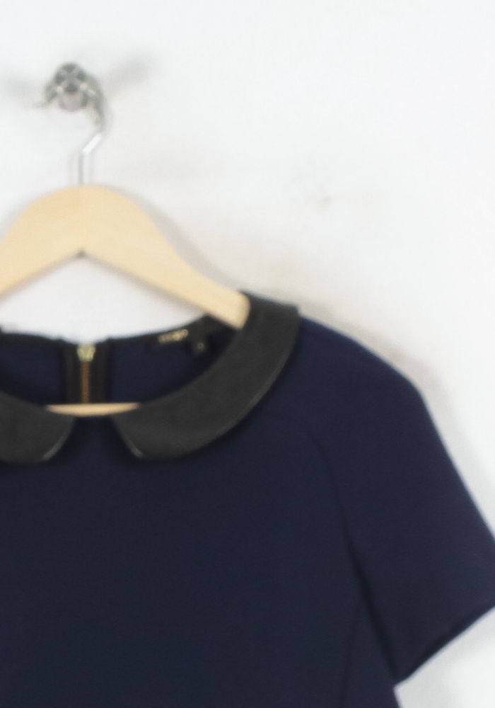 Robe Courte Bleu - Taille S/36 de la marque Maje | PARAD82210 - Vendu par Paradigme - Image 3