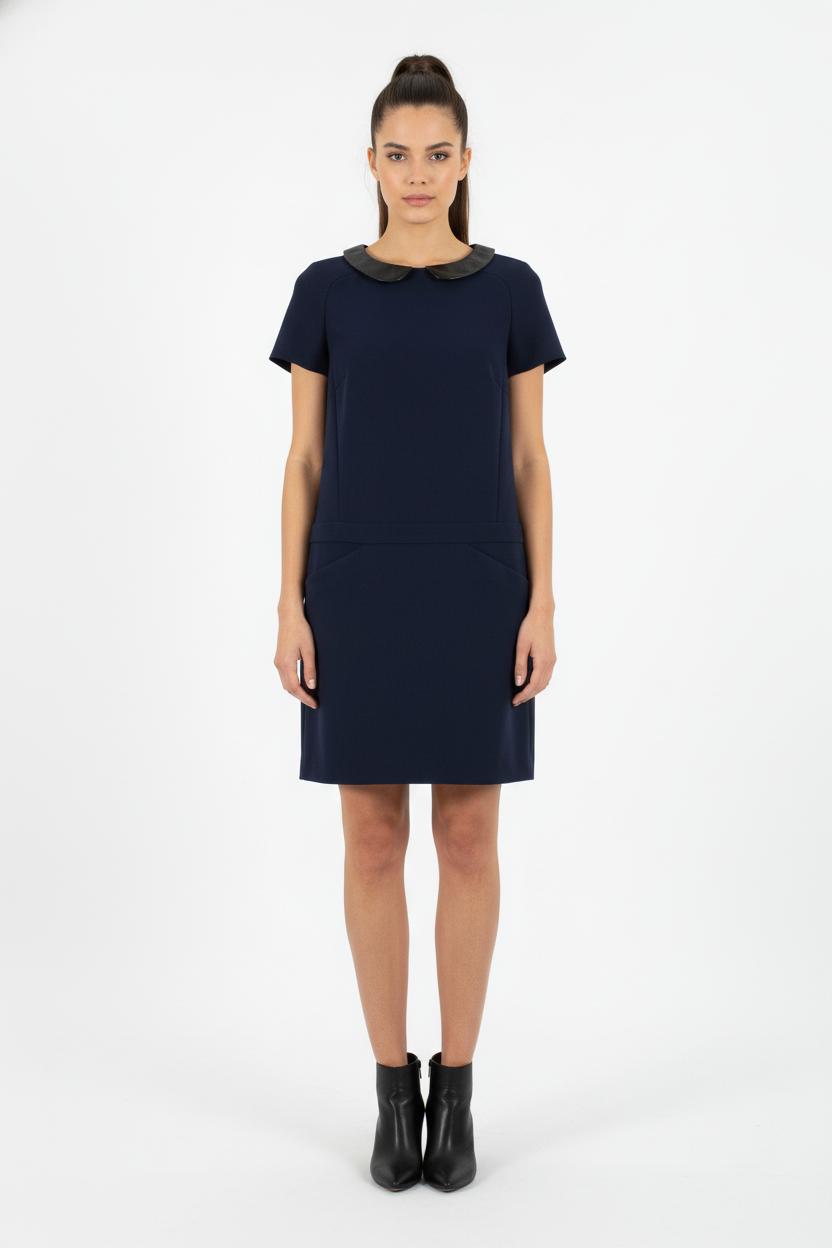 Robe Courte Bleu - Taille S/36 de la marque Maje | PARAD82210 - Vendu par Paradigme - Image 1