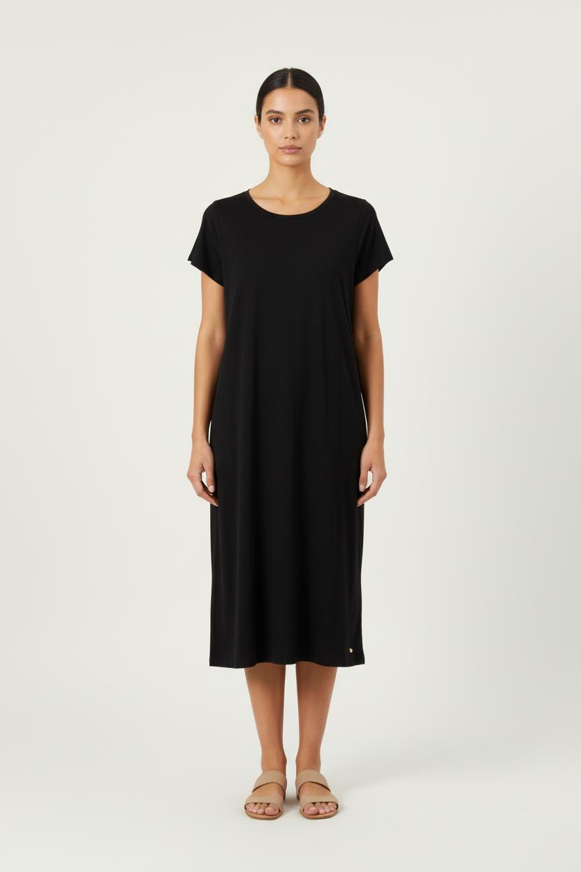 Robe Droite Noire - Taille S/36 de la marque Des petits hauts | PARAD82213 - Vendu par Paradigme - Image 1