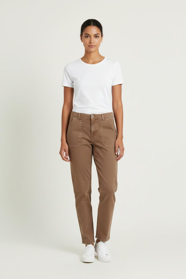 Jean Beige - Taille M/38 de la marque ba&sh | PARAD82220 - Vendu par Paradigme - Image 1