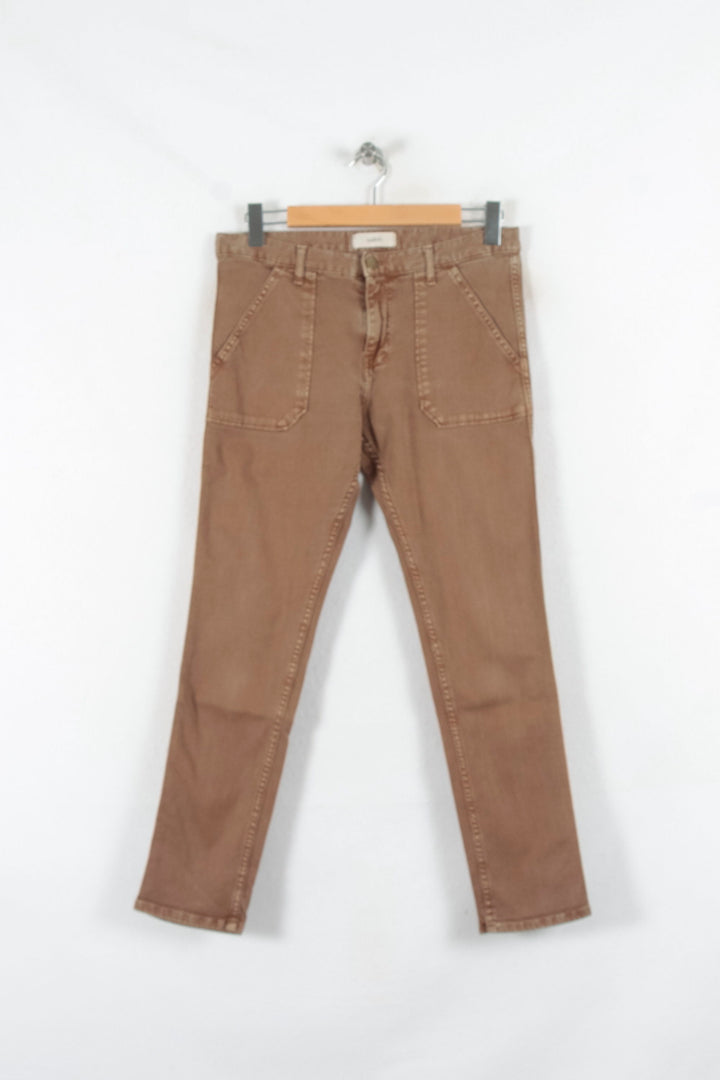 Jean Beige - Taille M/38 de la marque ba&sh | PARAD82220 - Vendu par Paradigme - Image 2