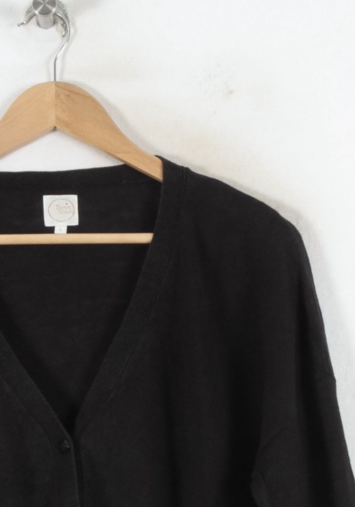 Cardigan Noir - Taille M/38 de la marque Des petits hauts | PARAD82221 - Vendu par Paradigme - Image 3