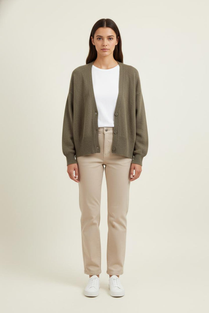 Cardigan Vert - Taille M/38 de la marque Notshy Cashmere | PARAD82224 - Vendu par Paradigme - Image 1