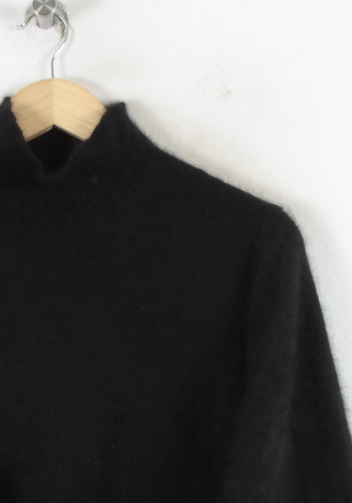 Pull Noir - Taille L/40 de la marque Majestic Filatures | PARAD82225 - Vendu par Paradigme - Image 3