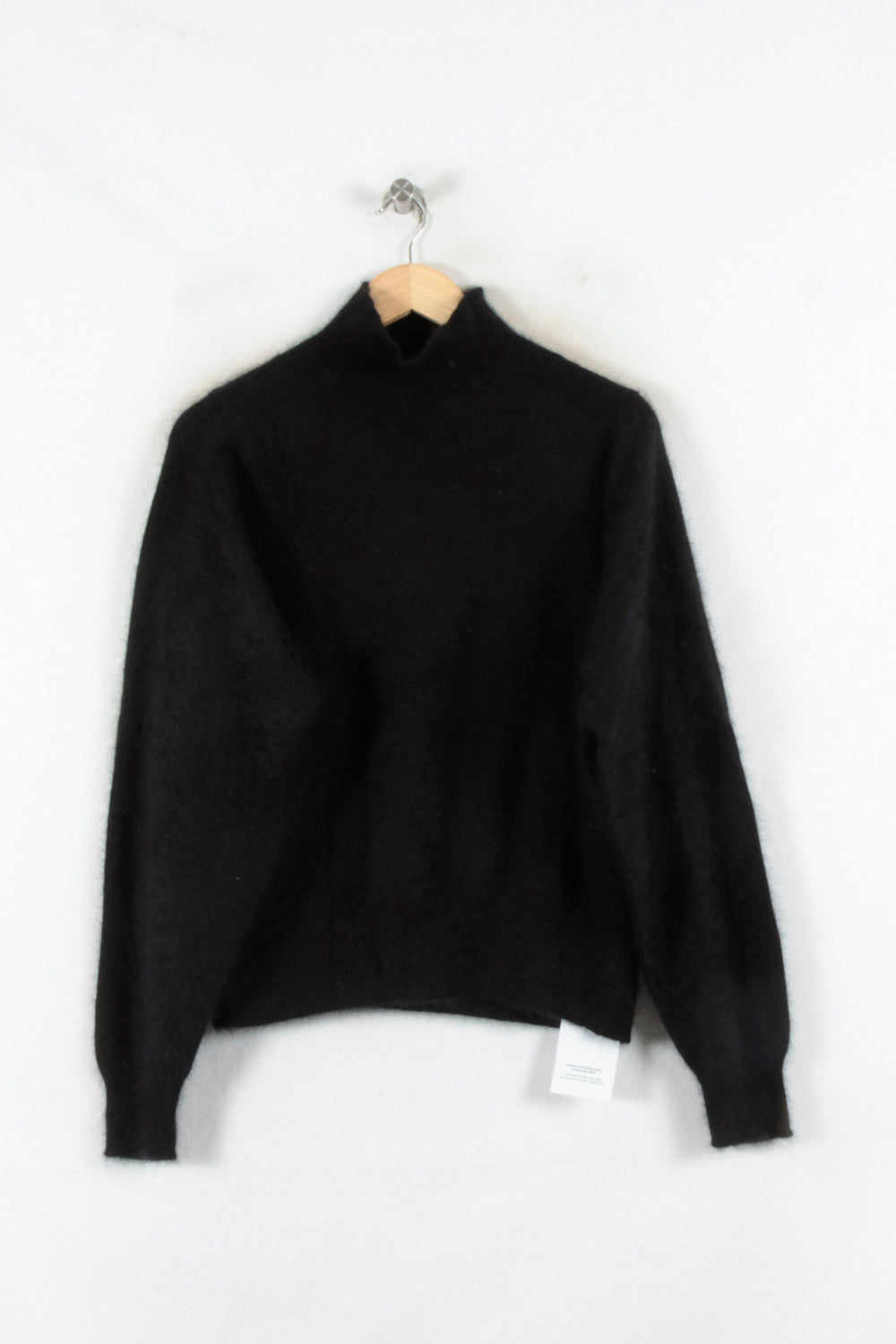 Pull Noir - Taille L/40 de la marque Majestic Filatures | PARAD82225 - Vendu par Paradigme - Image 2
