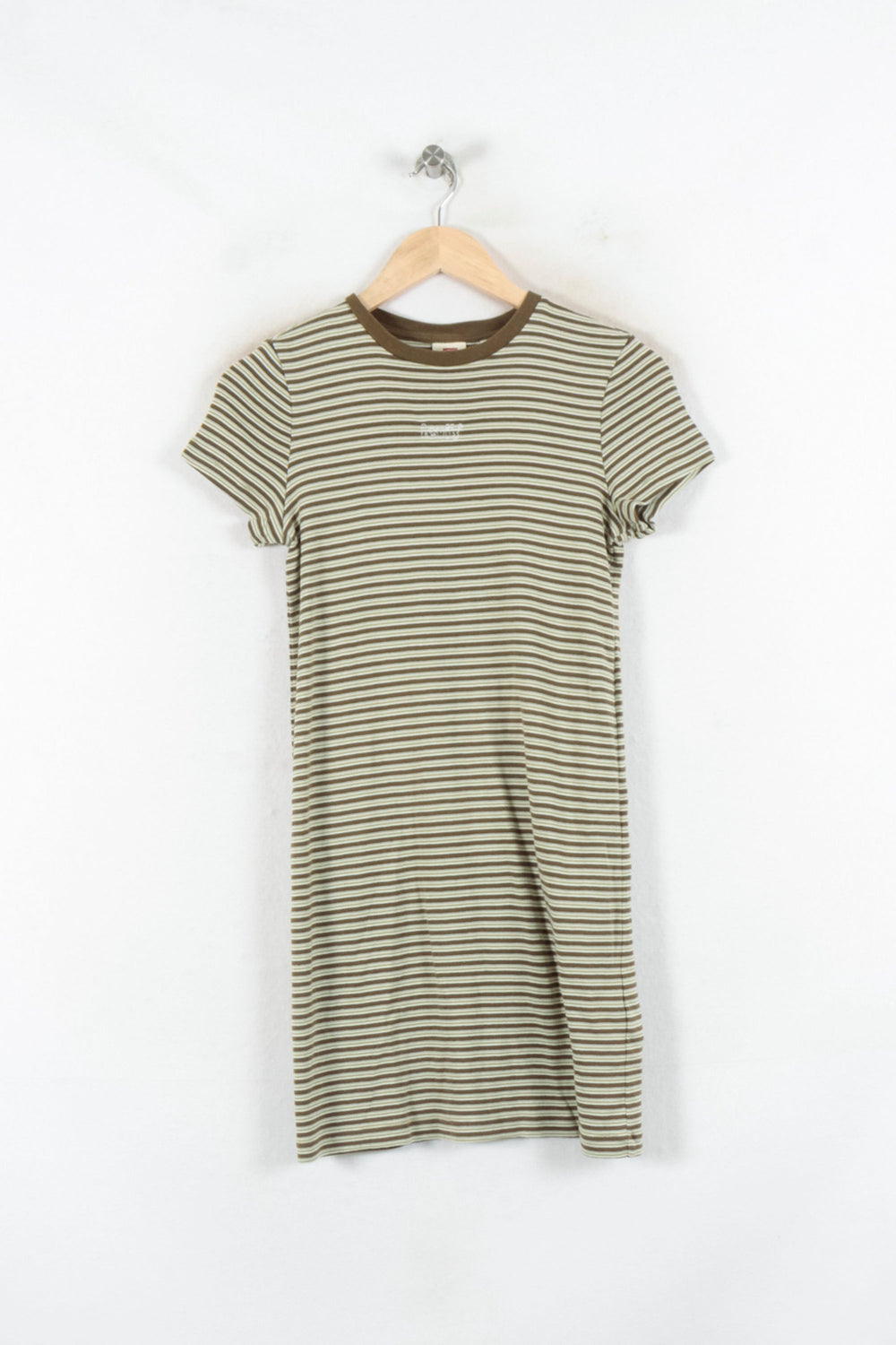 Robe Courte Verte et Blanche - Taille XXS/32 de la marque Levi's | PARAD82233 - Vendu par Paradigme - Image 2