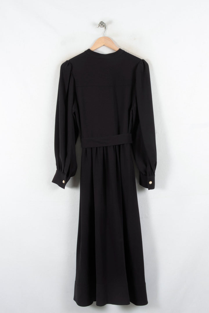 Robe Midi Noire - Taille M/38 de la marque Tara Jarmon | PARAD82235 - Vendu par Paradigme - Image 4