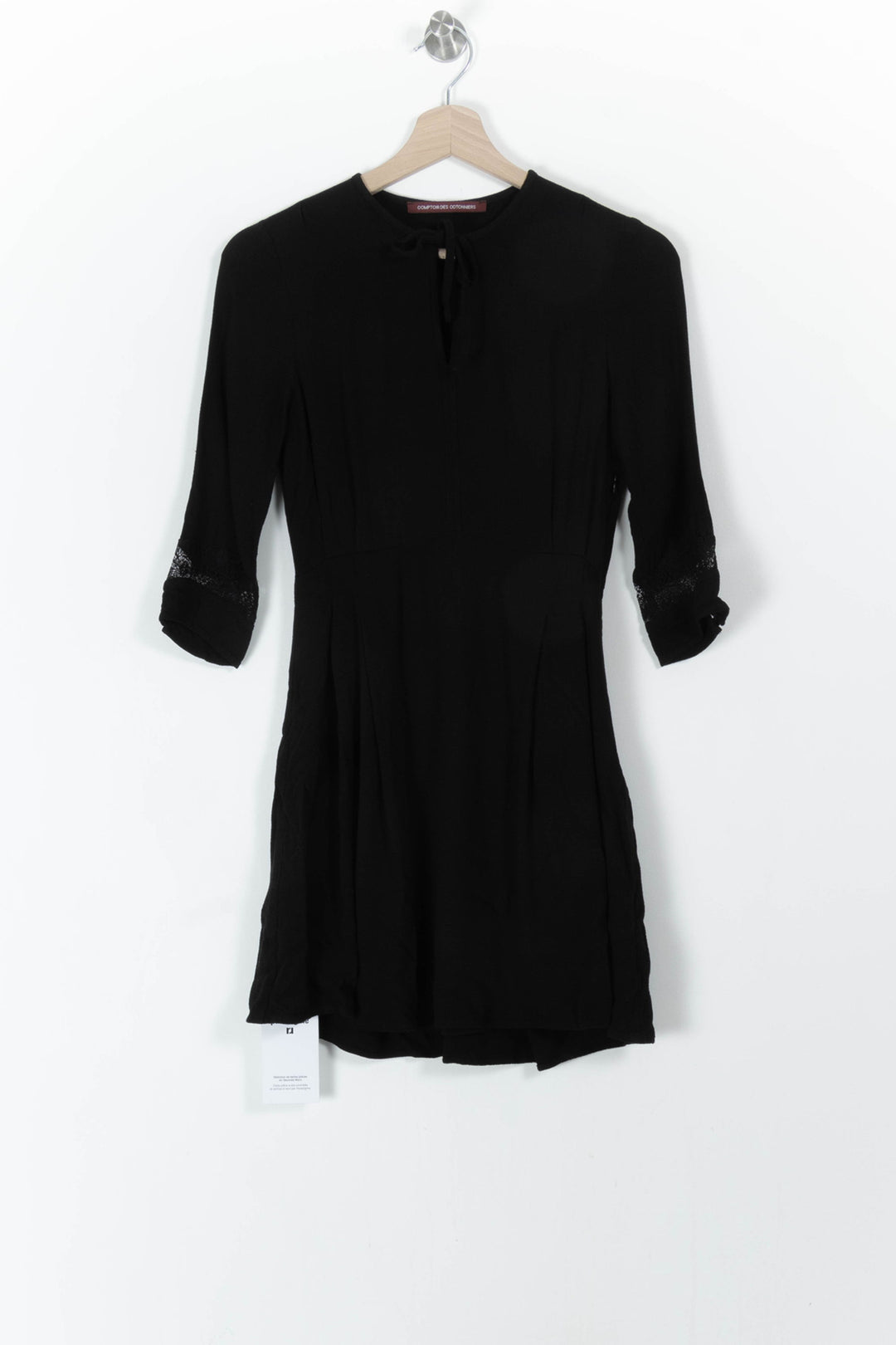 Robe Noire - Taille XS/34 de la marque Comptoir des Cotonniers | PARAD82238 - Vendu par Paradigme - Image 2