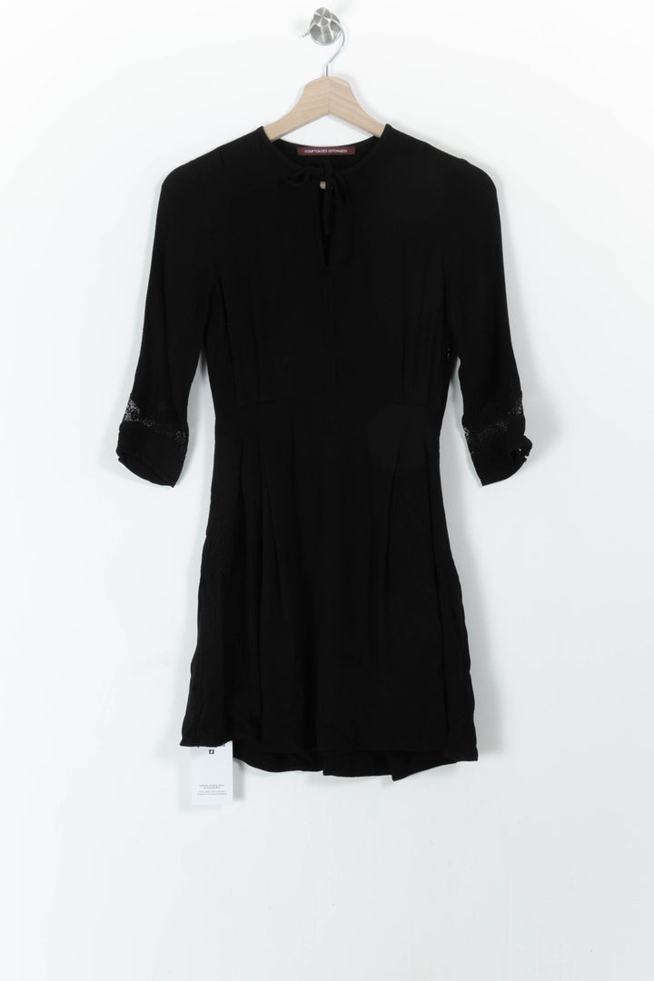Robe Noire - Taille XS/34 de la marque Comptoir des Cotonniers | PARAD82238 - Vendu par Paradigme - Image 2