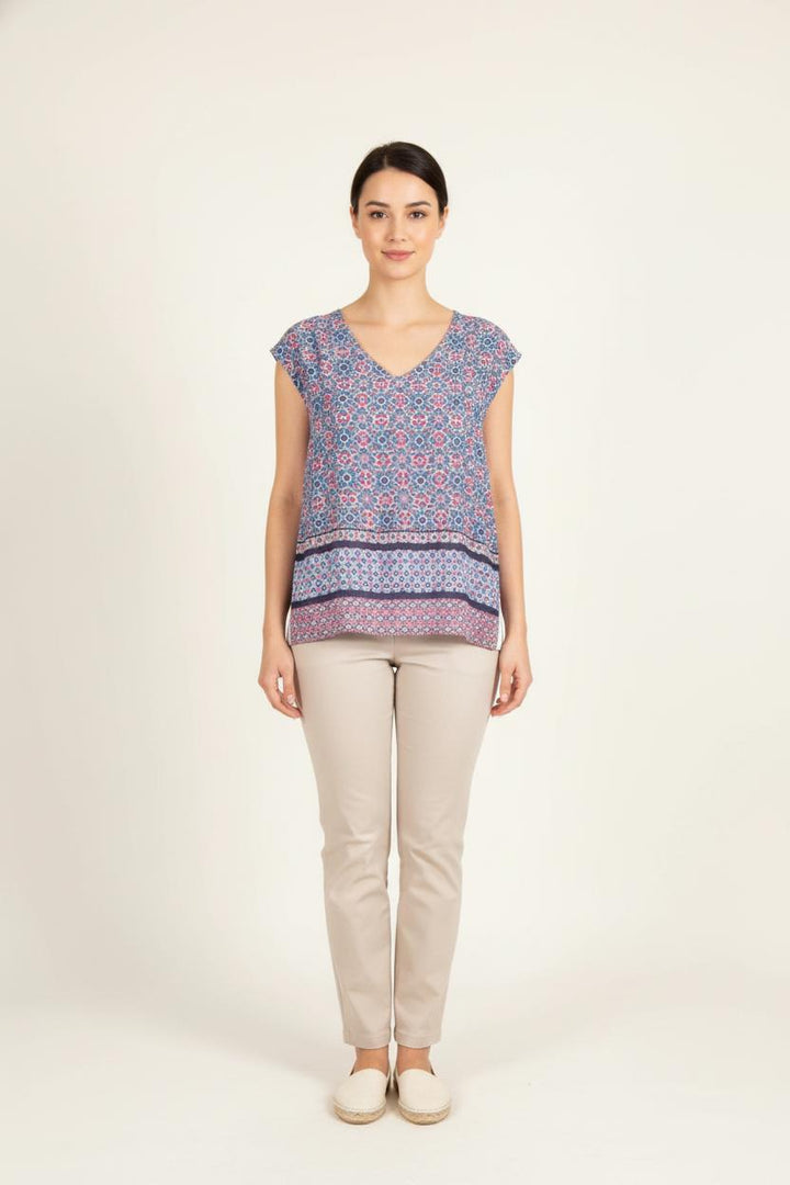 Blouse Multicolore - Taille L/40 de la marque Maison 123 | PARAD82241 - Vendu par Paradigme - Image 1