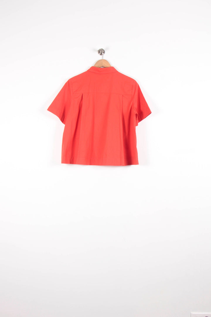 Chemisette Rouge - Taille L/40 de la marque Tara Jarmon | PARAD82246 - Vendu par Paradigme - Image 4