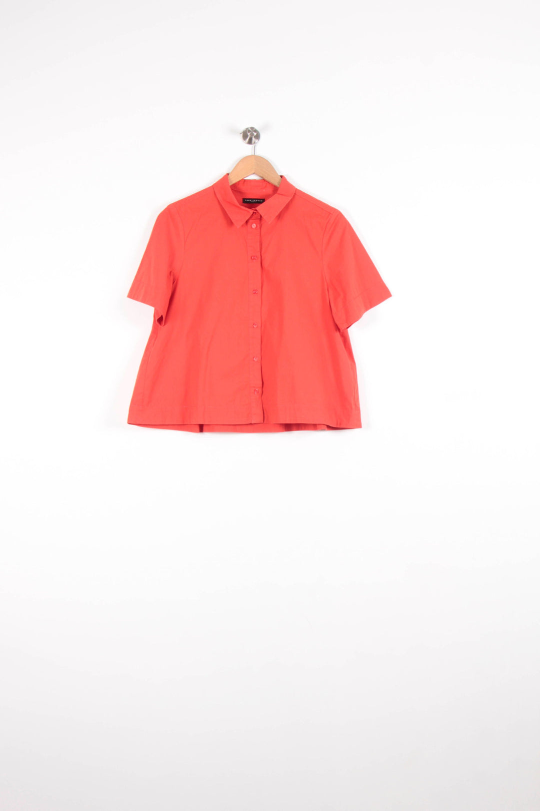 Chemisette Rouge - Taille L/40 de la marque Tara Jarmon | PARAD82246 - Vendu par Paradigme - Image 2