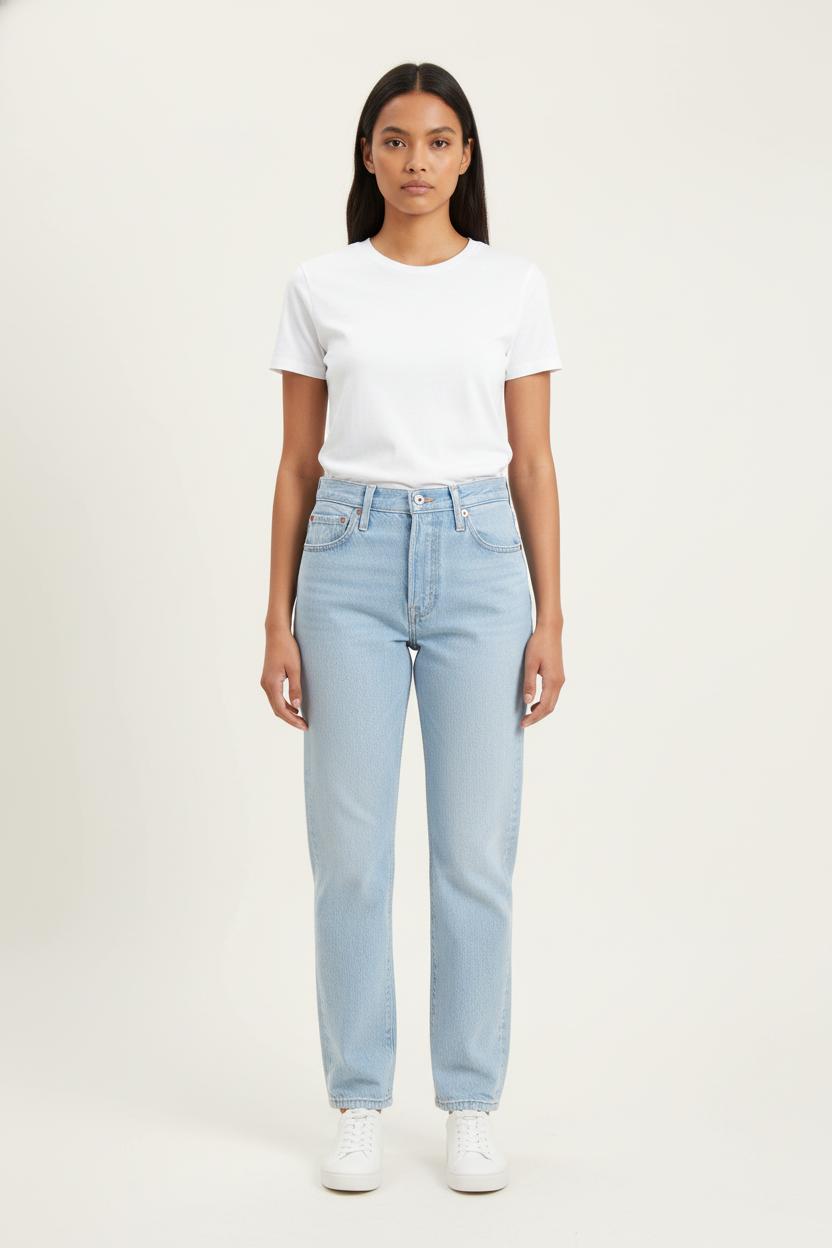 Jean Droit Bleu Clair - Taille S/36 de la marque Levi's | PARAD82248 - Vendu par Paradigme - Image 1