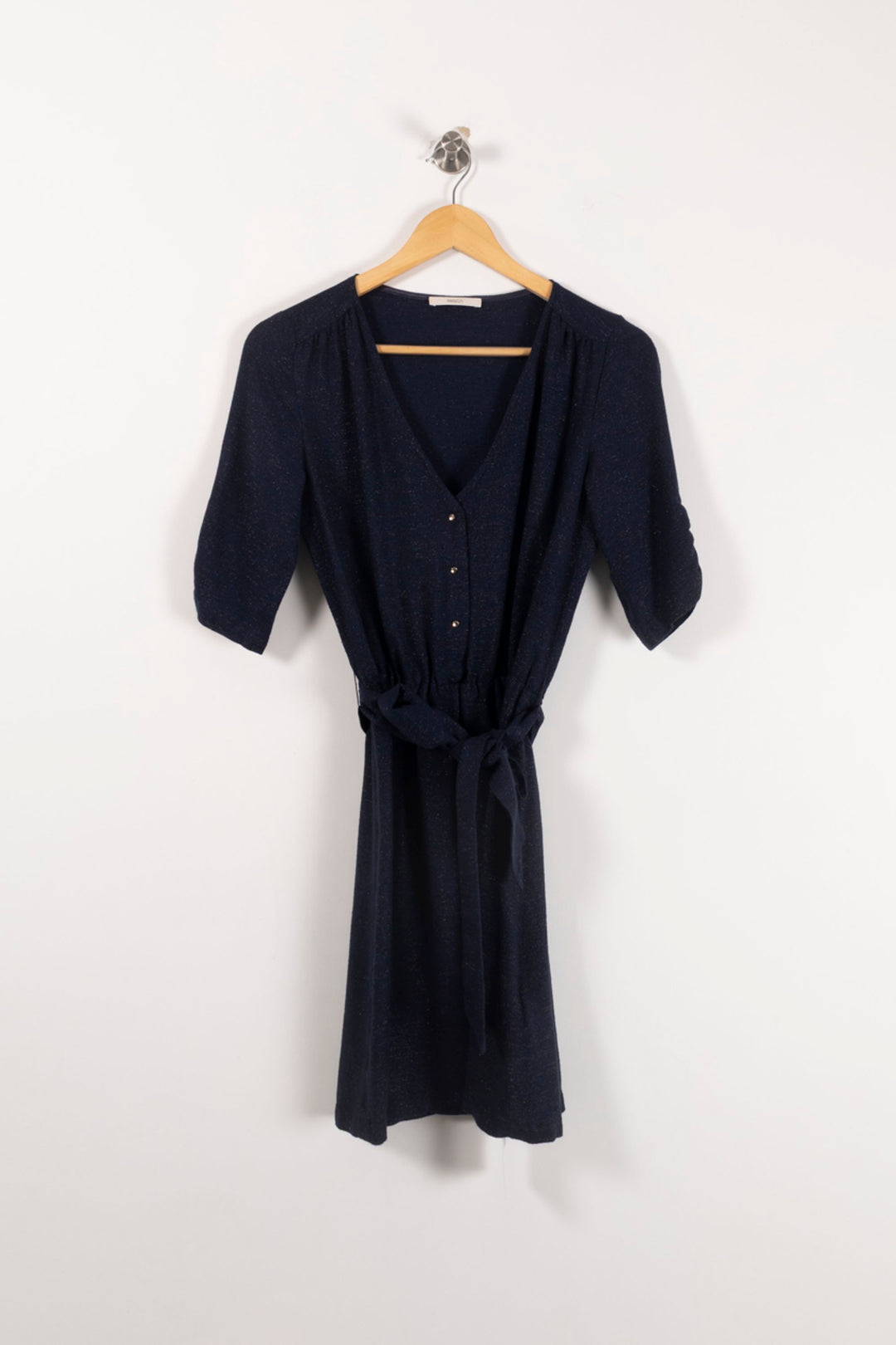 Robe Portefeuille Bleue - Taille XS/34 de la marque Sessùn | PARAD82249 - Vendu par Paradigme - Image 2