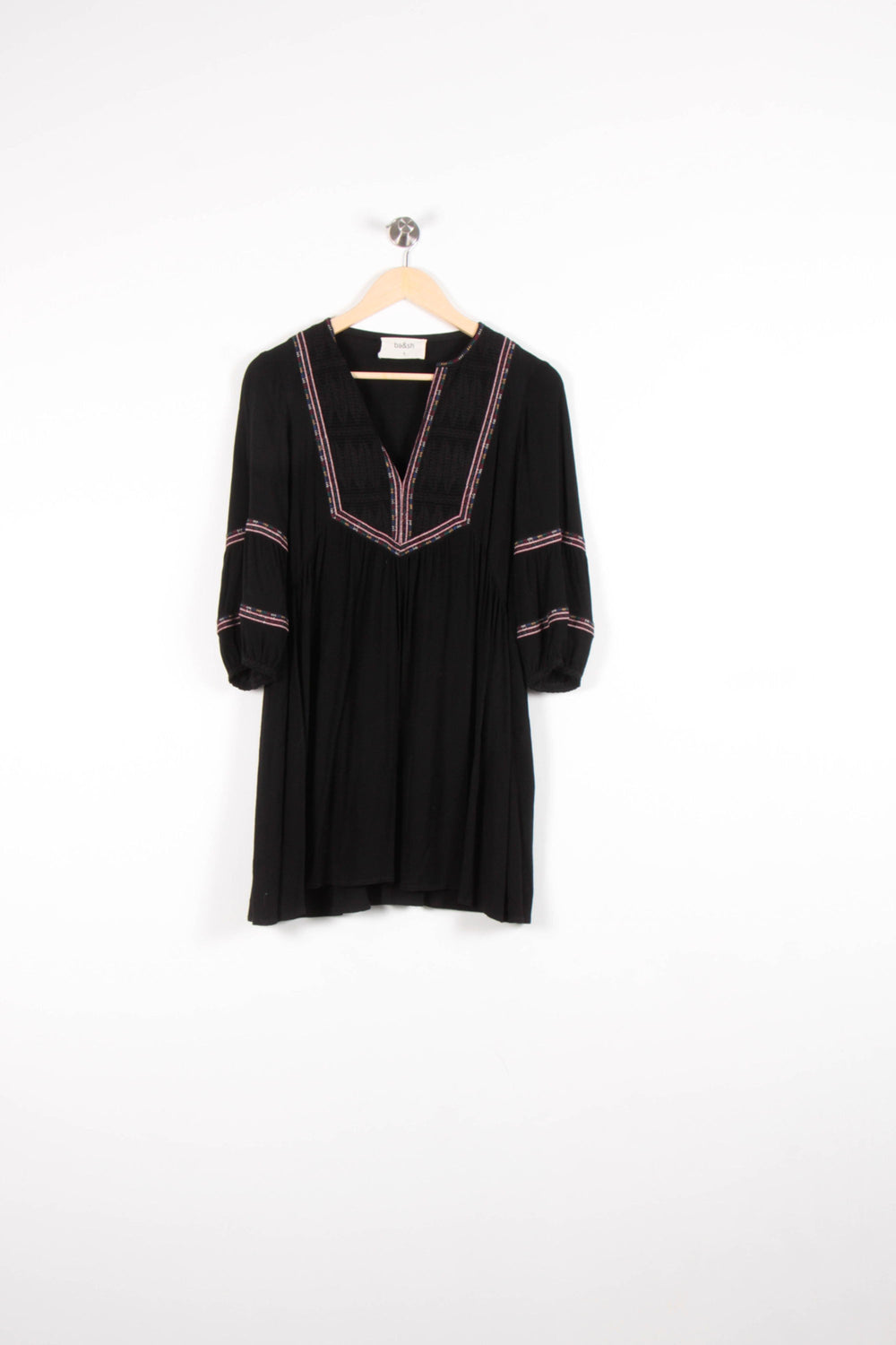 Robe Courte Noire - Taille XS/34 de la marque ba&sh | PARAD82250 - Vendu par Paradigme - Image 2