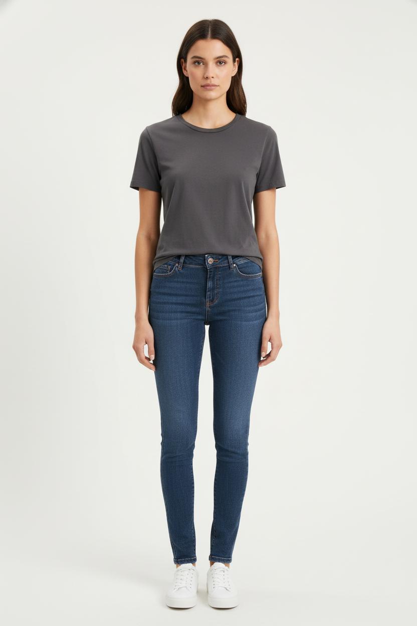 Jean Slim Bleu - Taille S/36 de la marque Sud express | PARAD82251 - Vendu par Paradigme - Image 1